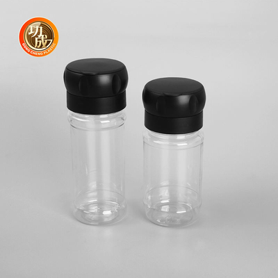 125Ml πλαστικός δονητής στοματικών καρυκευμάτων βιδών μπουκαλιών καρυκευμάτων με το καπάκι
