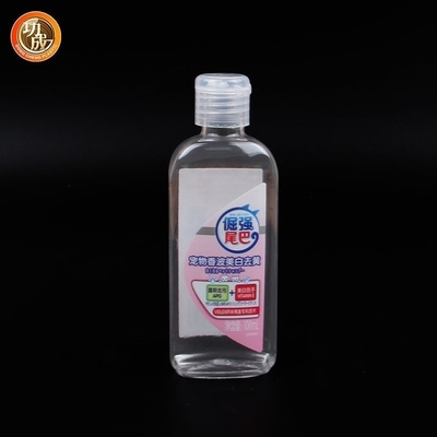 Υγρά Sanitizer σαπουνιών πλαστικά Sanitizer χεριών μπουκαλιών διαφανή κενά μπουκάλια