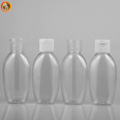 Μίνι χαριτωμένο φορητό πλαστικό Sanitizer ταξιδιού μπουκάλι με τον κάτοχο σιλικόνης κινούμενων σχεδίων