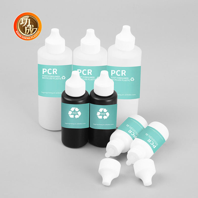 30Ml 50Ml 120Ml Eco Friendly PCR πλαστικά μπουκάλια πίεσης με περιστροφή Top μελάνι μπουκάλια λάδι για τα μαλλιά
