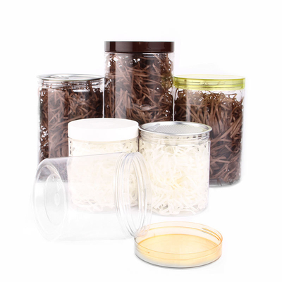ODM Candy Cookie Jar 85 Caliber PET Διαφανές κενό για τρόφιμα
