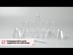 Διαφανής προσχηματισμός της PET συνήθειας για τα μπουκάλια νερό 1 λίτρο