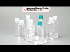 Sanitizer cOem μίνι πλαστικό PCR PLA μπουκαλιών Sanitizer χεριών μεγέθους ταξιδιού μπουκάλι με τον κάτοχο σιλικόνης