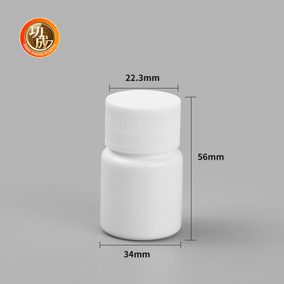 HDPE πλαστικά μπουκάλια χαπιών ιατρικής καψών μπουκαλιών 15ml 20ml 30ml χαπιών μεταλλινών