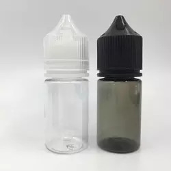 Dropper V3 μπουκαλιών 120ml Pet 60ml 15ml 30ml 10ml κενό πλαστικό Ε υγρό μαύρο μπουκάλι