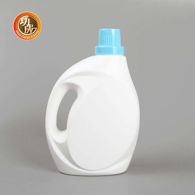Κενό HDPE άσπρο υγρό καθαριστικό μπουκάλι μπουκαλιών 1000ml 1500ml 3000ml πλυντηρίων καθαριστικό