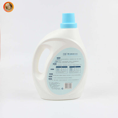 Κενό HDPE 3L πλαστικό υγρό καθαριστικό μπουκάλι πλυντηρίων 1 γαλόνι