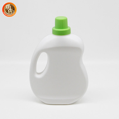 Κενό HDPE 1L υγρό καθαριστικό λογότυπο μεγέθους συνήθειας εμπορευματοκιβωτίων μπουκαλιών