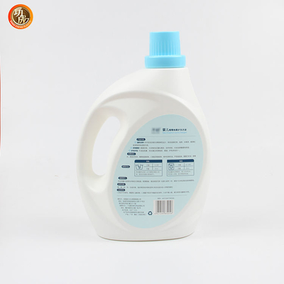 HDPE υγρά καθαριστικά πλαστικά μπουκάλια πλυντηρίων με τη μέτρηση της ΚΑΠ 1 γαλόνι 3000ml