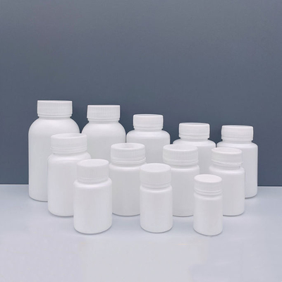 Hdpe 80ml 100ml 150ml μπουκάλι ιατρικής με το κενό πλαστικό εμπορευματοκιβώτιο καψών κεφαλής κοχλίου