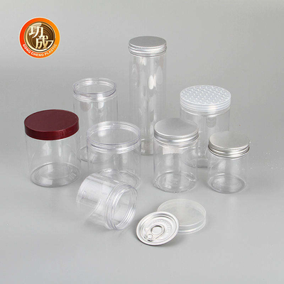 Μικρό πλαστικό βάζο 420ml 500ml 600ml μπισκότων καραμελών αποθήκευσης τροφίμων συνήθειας