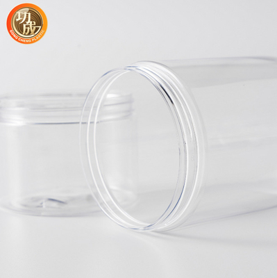 Μικρό πλαστικό βάζο 420ml 500ml 600ml μπισκότων καραμελών αποθήκευσης τροφίμων συνήθειας