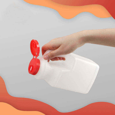 Hdpe συνήθειας πλαστικό μπουκάλι σάλτσας σόγιας τροφίμων με τη λαβή