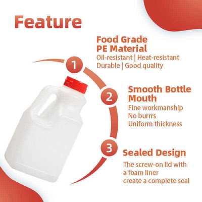 Hdpe συνήθειας πλαστικό μπουκάλι σάλτσας σόγιας τροφίμων με τη λαβή