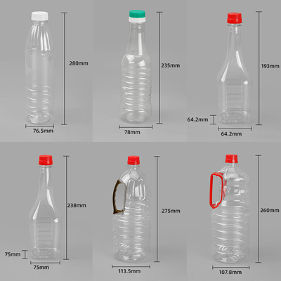 380ml 500ml 760ml πλαστικό καρυκευμάτων μπουκάλι λαδιού μπουκαλιών κενό τετραγωνικό