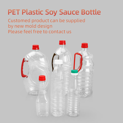 380ml 500ml 760ml πλαστικό καρυκευμάτων μπουκάλι λαδιού μπουκαλιών κενό τετραγωνικό