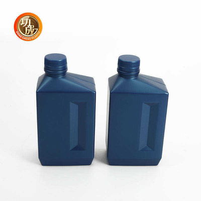 Ομαλά HDPE μεταλλικών κουτιών 500Ml πετρελαίου μηχανών επιφάνειας κενά εμπορευματοκιβώτια πετρελαίου