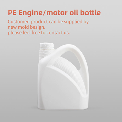 HDPE 1500ml 2000ml μπουκάλια πετρελαίου μηχανών με το μεταλλικό κουτί πετρελαίου μηχανών καπακιών