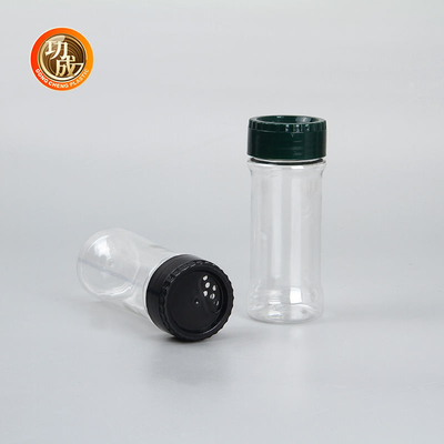 125ml καθαρίστε τα μαζικά βάζα καρυκευμάτων μπουκαλιών καρυκευμάτων με τα καπάκια δονητών
