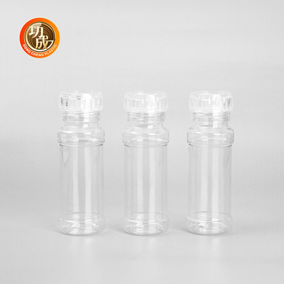 Πλαστικά βάζα καρυκευμάτων μπουκαλιών 350ml 500ml PET καρυκευμάτων δονητών βαθμού τροφίμων