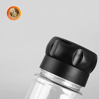 125Ml πλαστικός δονητής στοματικών καρυκευμάτων βιδών μπουκαλιών καρυκευμάτων με το καπάκι
