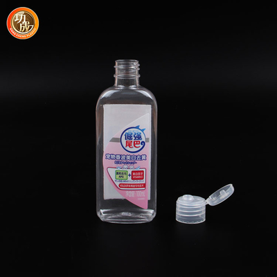 Υγρά Sanitizer σαπουνιών πλαστικά Sanitizer χεριών μπουκαλιών διαφανή κενά μπουκάλια