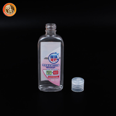 Υγρά Sanitizer σαπουνιών πλαστικά Sanitizer χεριών μπουκαλιών διαφανή κενά μπουκάλια