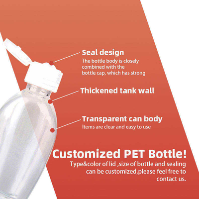 30ML Sanitizer τσεπών συνήθειας πλαστική Sanitizer χεριών μπουκαλιών βασική αλυσίδα μπουκαλιών