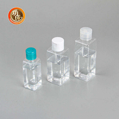 30ML Sanitizer τσεπών συνήθειας πλαστική Sanitizer χεριών μπουκαλιών βασική αλυσίδα μπουκαλιών