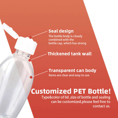 Φορητός πλαστικός Sanitizer κάτοχος μπουκαλιών πηκτωμάτων χεριών μπουκαλιών 10ML 20ML 30ML