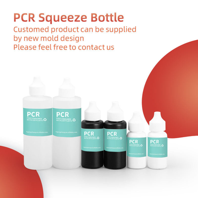 Στρογγυλό σχήμα Custom Pcr υγρό σταγονίδια μπουκάλι για το λακ νυχιών