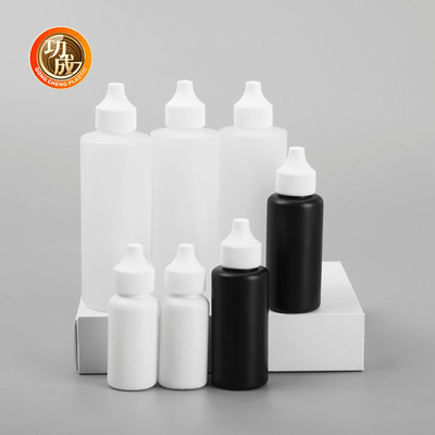 Μπουκάλι με καθαρή πλαστική φιάλη Hdpe για φάρμακα